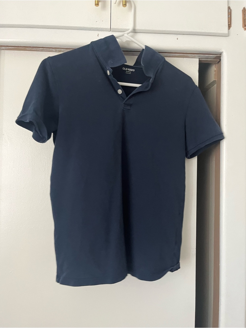 Old Navy Boy’s Dark Navy Short-Sleeve Polo